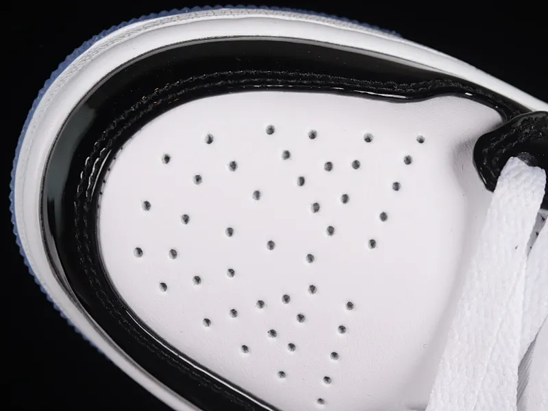 All categories Air Jordan Jordan series basketball shoes Air Jordan 1 Low Air Jordan 1 Low "Concord" AJ1 Joe 1 Concord black and white patent leather low-top basketball shoes DV1309-100